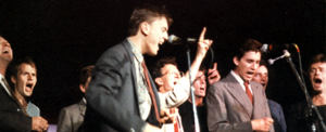 The Choir performing at the Bondi Pavilion